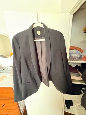 LOFT Black Open-Front Women's Blazer Jacket